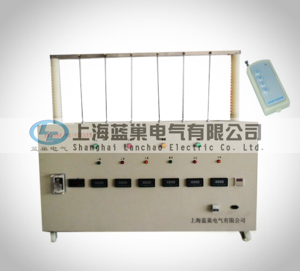 LCJX-6S遙控型絕緣靴絕緣手套耐壓儀是上海藍巢電氣根據(jù)國家電力公司發(fā)布的《電力安全工器具預(yù)防性試驗規(guī)程》要求，并遵從廣大用戶反饋意見，不斷改進而設(shè)計生產(chǎn)的絕緣靴（手套）批量試驗的專用設(shè)備